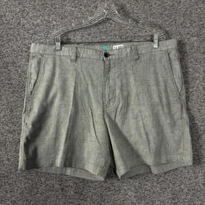 Tommy Bahama Men’s Size 40 Gray Linen Blend Chino Shorts